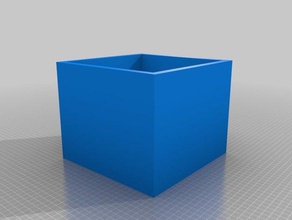box cap 3d printing container easy 3d print model - Mito3D