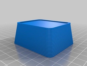 mi personalizados redondeado muebles vertical de la oficina personalizado 3d print model - Mito3D