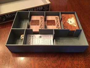 munchkin caixa de cartão titular jogos 3d print model - Mito3D