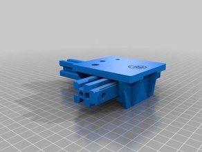 tronxy x5s new y gantry bracket 3d printer parts printing 3d print model - Mito3D