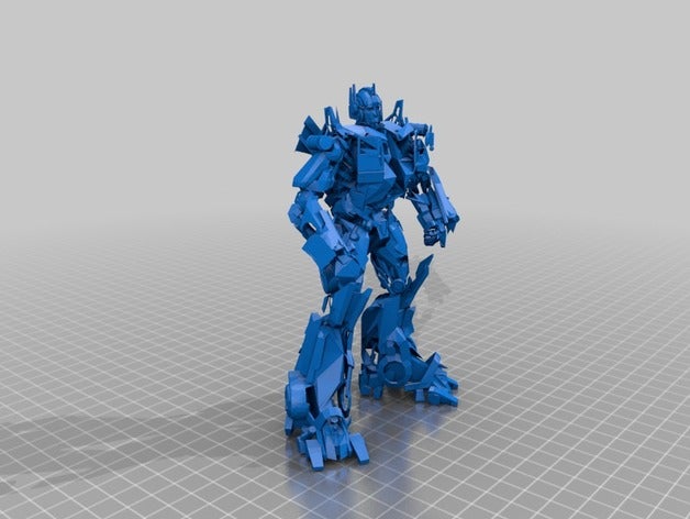 optimus prime transformers art 3D print model - Mito3D