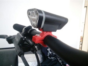 blackburn flashlight mount replacement parts 3d print model - Mito3D