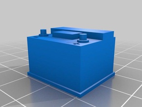1 10 rc car battery 3d printing 3d print model - Mito3D