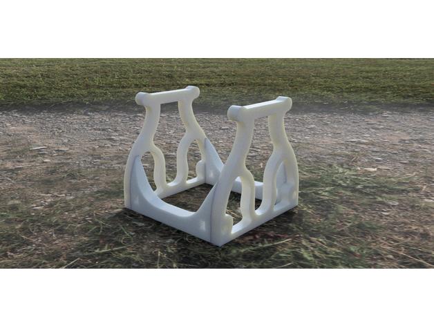 euc stand 20 a indústria automotiva o design elétrico eucguy eucstand simples assim de suporte monociclo 3D print model - Mito3D