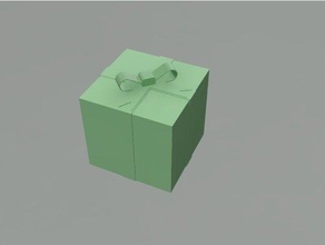 big gift box 180x180x180 containers 3d print model - Mito3D