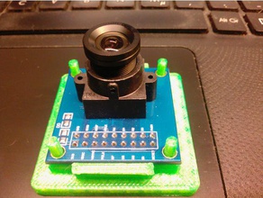 case cmos ov7670 camera board b kamera modul arduino 3d printing 3d print model - Mito3D
