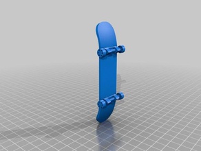 mini-skateboard Spielzeug & game Zubehör board hand skateboard multi Teil skate - 3d print model - Mito3D