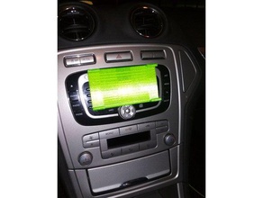 xiaomi redmi 4x car holder cd drive mobile phone ford mondeo 3d print model - Mito3D