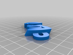 lucia - llavero llaveros personalizado 3d print model - Mito3D