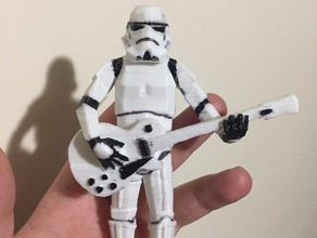 storm trooper de guitarra modelos 3d print model - Mito3D