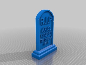 rip aksiyal hobi 3d print model - Mito3D