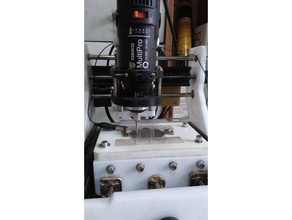 eleksmaker cnc dremel mount parts 3d print model - Mito3D