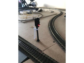 signal de train 1 87 échelle le 3d print model - Mito3D
