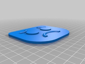 sad 3d printing 3d print model - Mito3D