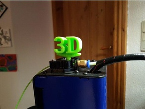 spinner ornament extruder prima creator p120 monoprice select mini 3d printing 3d print model - Mito3D