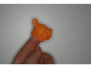 fingerspop tasier toys & games bricoloup tarsier 3d print model - Mito3D