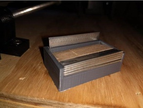 einfache Rasierklinge Ablage Werkzeug-Halterungen & - Boxen 3d print model - Mito3D