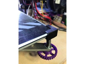 tevo tarantula glass bed holddown 3d printer parts heated 3d print model - Mito3D