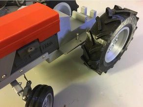 openrc tractor moderno neumáticos traseros r c vehículos 3d print model - Mito3D
