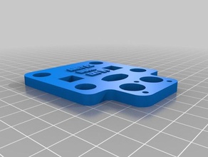 anet a2 çift alanında taşıma 3d yazıcı parçaları 3d print model - Mito3D