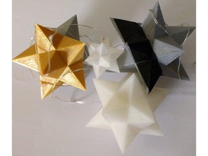 quick star decor christmas 3d print model - Mito3D