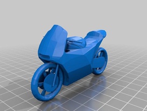 honda sport & im freien motor Motorrad 3d print model - Mito3D