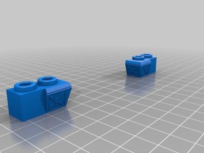 bases de arco herradura visigodo juguetes construcción exin castillos 3d print model - Mito3D