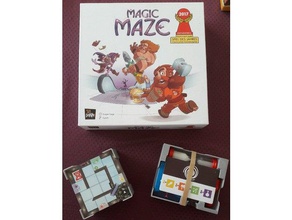 magic maze organizer games 3d print model - Mito3D