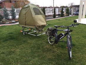 bike caravan bov bug out vehicle sport & outdoors 3d print model - Mito3D