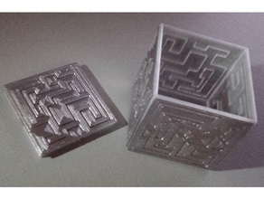 modificado alienígena cubo adereços 3d print model - Mito3D