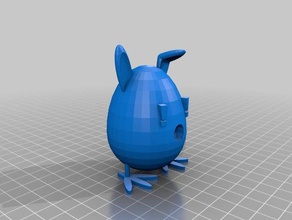 o homem ovo criaturas 3d print model - Mito3D