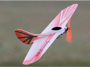 'simples' intérieur aile volante pièces r c véhicules contrôle de la corne modèle d'avion support moteur le mont rc avion rx simples 3d print model - Mito3D