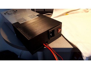 400 W psu kapak 3d baskı dy01 güç kaynağı rocker anahtarı 3d print model - Mito3D