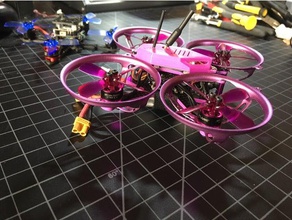 spc 95x vtx fpv canopy r c Fahrzeuge Fall fpv-Antenne fpv-Kamera Drohne microquad micro-quadcopter mini quadcopter 3d print model - Mito3D