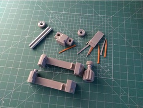 mengene metal küçük m12 somun desteği el aletleri fındık 3d print model - Mito3D
