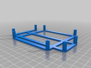 anet a8 rumba board mount adapter parts customized 3d print model - Mito3D