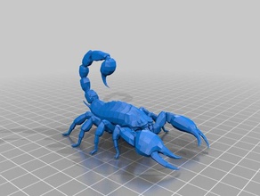 scorpion L'impression 3d 3d print model - Mito3D