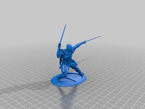 deadpool 3d baskı 3d print model - Mito3D