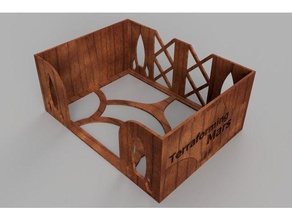 terraformare marte fantasia ponte titolare giocattolo & accessori di gioco deck box terraformazione 3d print model - Mito3D