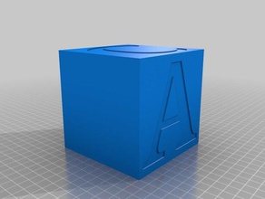baby's first calibration cube 3d print model - Mito3D