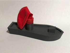 balão de barco brinquedos & games o ar bola ouro inicialização luft schiff navio 3d print model - Mito3D