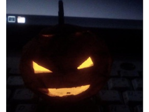 jack o'lantern 3d printing halloween decoration pumpkin 3d print model - Mito3D