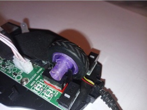 konix gamer rotellina del mouse computer molette la souris 3d print model - Mito3D