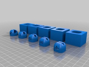os suportes do cabo & moldes gadgets o arrumado molde de silicone 3d print model - Mito3D