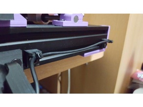 am8 Kabel-Anker 3d-Drucker Teile Kabel-management t-Nut 3d print model - Mito3D
