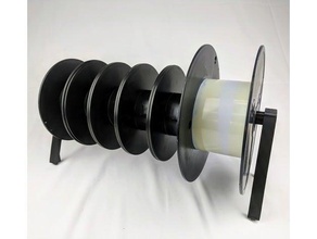 filamento de spool suporte 20mm extrusões Impressora 3d acessórios titular simples filamentos contínuos 3d print model - Mito3D