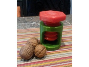 nutcracker kitchen & dining hazelnut household walnut 3d print model - Mito3D