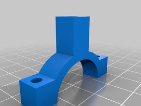 3 punti di bloccaggio La stampa 3d cuscinetto supporto morsetto del cavo morsetti tubo 3d print model - Mito3D