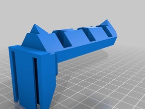 mp select spool holder - thinner mount 3d printer parts 3d print model - Mito3D