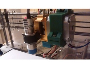 paramétrico motor de passo titular Impressora 3d peças geeetech mk8 extrusora montagem thingibox ion 3d print model - Mito3D